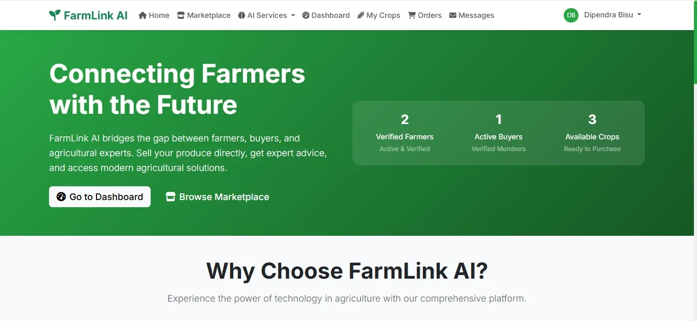 Farmlink AI: Building an AI-Powered Agriculture Platform